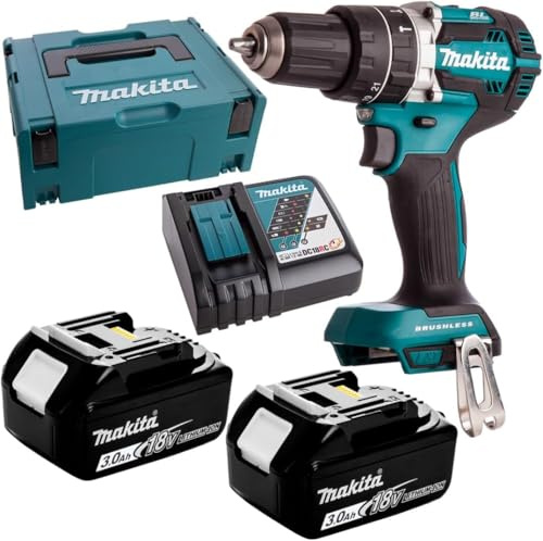 Makita Akku-Schlagbohrschrauber 18V 3Ah DHP484RFJ