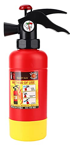 Figura de juguete extintor 29 × 14 × 8 extintor, forma de gas, presión de agua, juguete para la playa