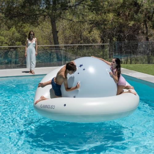 Flamingueo Flotador, Hinchable para Niños, para Piscina y Jardín