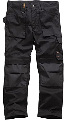 Scruffs Men's Worker Workwear Trousers, Black (Black 001), 34W UK
