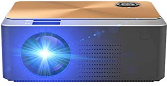 Proyector LED Full HD 1080P, Proyector Android WIFI, Cine Casa 3D, Proyector Video Teléfonos Inteligentes, Admite Resolución 4K Juegos Teatro, Películas Aire Libre Pantalla Grande ( Color : Base )