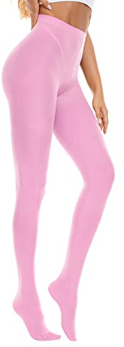 Zando Hiperelasticidad Medias Mujer Invierno Medias térmicas Piernas Delgado Deportes Leggings Mujer, Rosa., 38-40