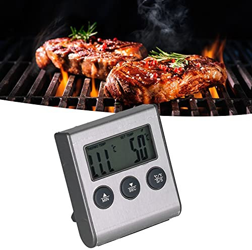 Trådlös Grilltermometer Med Larmfunktion Magnetdesign Digital Kötttemperaturmätare Köksprylar För Grillning Matlagning Ugnstermometer