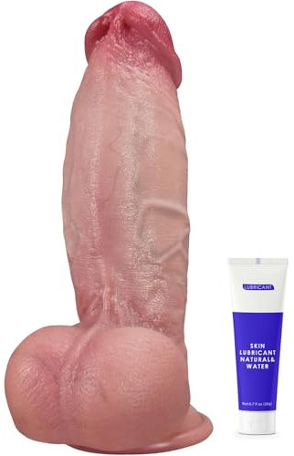 PRONFANS 22.5 * 5.5CM Durchmesser Dicker Dildo Sex Spielzeug für die Frau Männer Paar Realistischer Dildos Klassische Dildos Mit Starkem Saugnapf XL Analdildo Penis Plug Handfrei Sex Toy