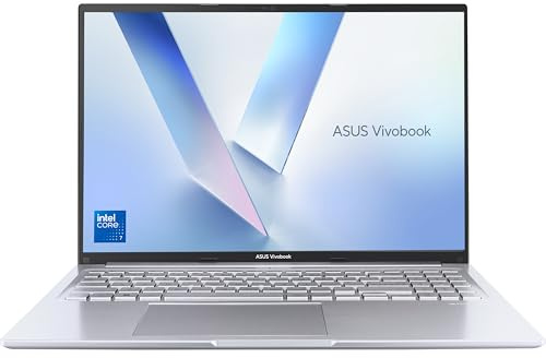 ASUS Vivobook 16 X1605VA Laptop | 16.0 WUXGA 16:10 Screen | Intel Core 7-150U | 16GB RAM | 1TB PCIe SSD | Windows 11 | Silver