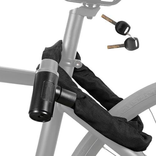 Candado de Cadena para Bicicleta | Candado Portátil Para Scooter - Antirrobo Seguridad Exterior Alta Seguridad Motocicletas