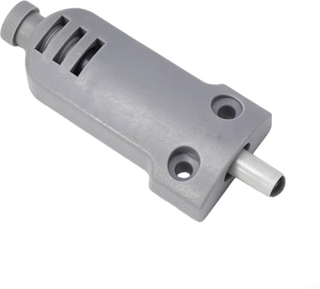 Amortiguadores de cierre de puerta, pistón de puerta de armario, armario, cierre suave, silencioso, sistema cómodo, plástico, gris, fácil instalación