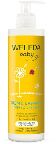 WELEDA - Crème lavante Corps et Cheveux CALENDULA - 400 ml