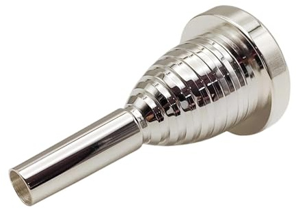 perfeclan Boquilla de trombón, accesorio de instrumento musical ligero y portátil de latón para barítono, para principiantes, para actuaciones en, Mango Pequeño 12c
