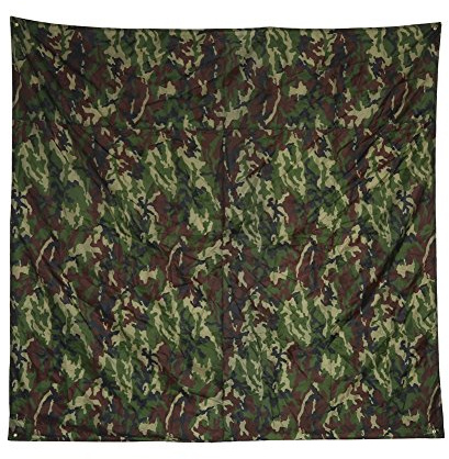 Alomejor Lona Impermeable, Ultraligera y Multifuncional Lona de Camping Resistente para Senderismo Picnic Supervivencia Acampada Exterior Adultos y familias