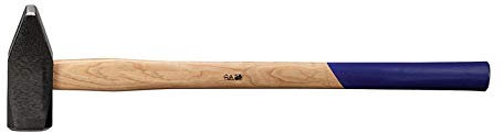 JeCo Vorschlaghammer - 800mm Stiellänge / 6kg schwer - Stiel aus Hickoryholz gefertigt - Hammer im Gesenk geschmiedet