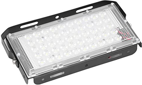 Proiettore LED 50W 12V Impermeabile Esterno Alta Luminosità Luce Bianca Giorno per Illuminazione Sicurezza Inondazione