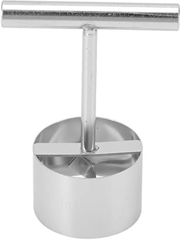 Affettatrice per Frutta, Pelapatate e Affettatrice per Mele e Affettatrice con Manico Ergonomico in Acciaio Inox per Togliere il Torsolo di Mele, per Rimuovere il Torsolo di