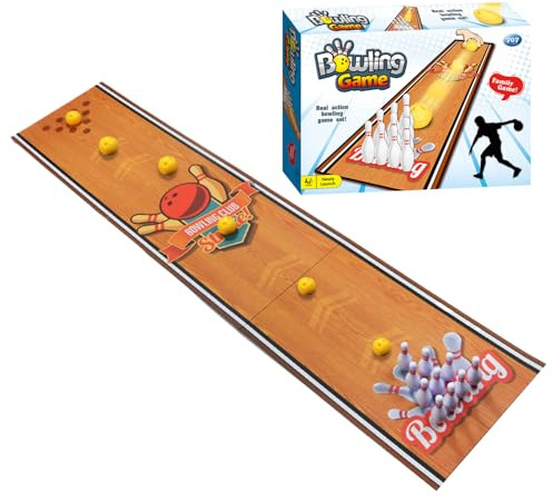 Set da golf da tavolo, 19 x 88 cm, interattivo, pieghevole, gioco di curling per la scrivania, per soggiorno, dormitorio, appartamento, feste, aule, bambini, ragazzi