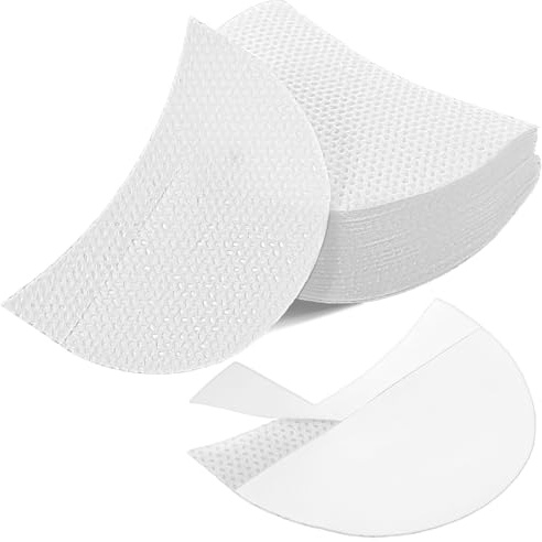 Molain 100 Pcs Lint-Free Disposable Eyelash Pads, Eye Pads for Eyelash Extensions Eyeshadow and Lip Makeup Protection