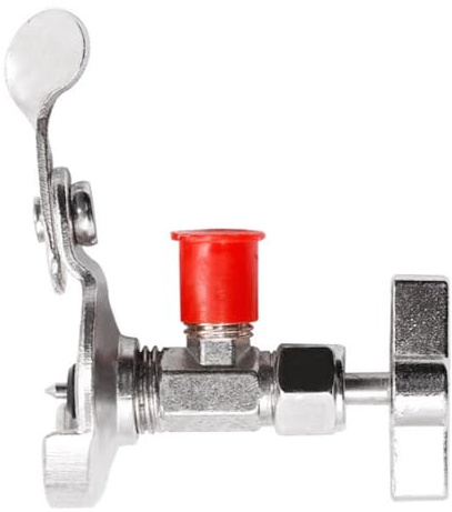 SVCEQZE Robinets pour Bouteille De Gaz Réfrigérant, Distributeur précis à raccord Rapide, Robinets pour Cartouche R134a Automobile, pour Entretien équipement Maison Auto