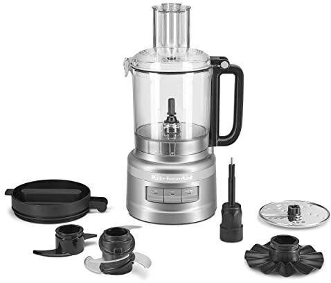 KitchenAid 9-Cup Food Processor - KFP0921, Contour Silver