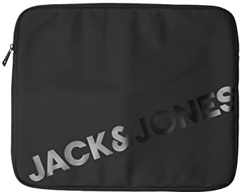 JACK & JONES Herren JACOWEN LAPTOP SLEEVE Rucksäcke 12229083 ,Schwarz ,Einheitsgröße