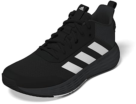 adidas Men's Ownthegame Shoes, Carbon Black/Grey Five/Footwear White, 10 UK