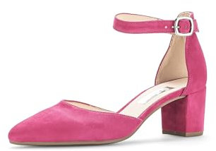 Gabor Damen Riemchen Pumps, Frauen Absatzschuhe,Court Shoes,stöckelschuhe,knöchelriemchen,Fesselriemchen,fersenhalter,Heels,pink,38 EU / 5 UK