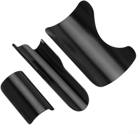 Hasaller Bicycle Frame Protection Covers Bicycle Bracket Stay Guard Protect Sticker Carbon Fiber Bottom Bracket Cover Folding Bike Rear Fork Protector for Brompton Bike(3PCS Alloy)
