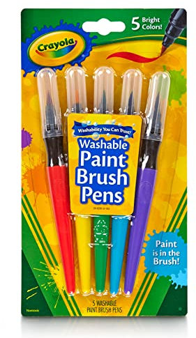 Crayola® Paint Brush Pens, Pack of 5
