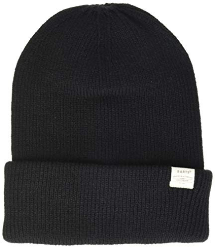 Barts Jungen Kinabalu Beanie Kids Baskenmütze, Schwarz (Black 0001), 53/55 (Herstellergröße: 53-55)