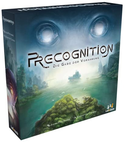 Ludonaute, Precognition: Die Gabe der Vorahnung, Kennerspiel, Strategiespiel, 2-4 Spieler, Ab 12+ Jahren, 60 Minuten, Deutsch