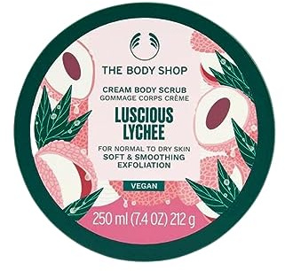 The Body Shop Luscious Lychee 250 ml Vegan Body Scrub Creme Limited Edition