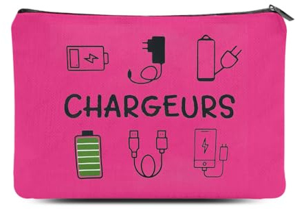 Borsa portaoggetti, cavo e custodia per caricabatterie, portatile, per accessori elettronici, da viaggio, per caricabatterie, organizer da uomo e donna, stile 2, Modern