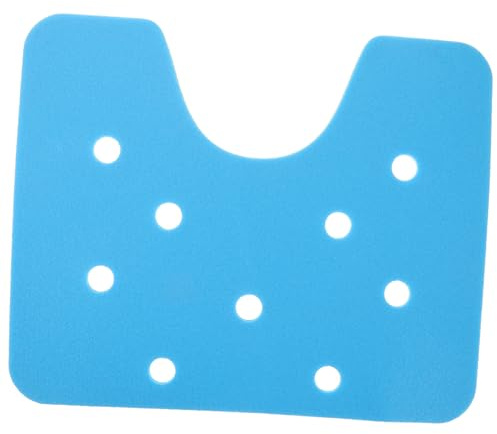 Anneome Almohadilla Para Banco De Baño Xpe Azul Oscuro, Cojín Antideslizante Compacto Para Taburete, Asiento Acolchado Perforado Para Ducha, Accesorio Doméstico Para Baño, Uso Portátil y Cómodo