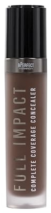 BPerfect Full Impact Concealer – Full-Coverage Soft-Matte Formula Infused with Niacinamide & Glycerin – Shade D5 (Intense Deep Chocolate Red Undertone), 11 ml