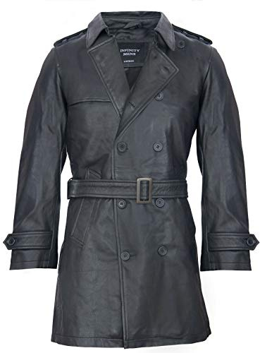 Veste en Cuir pour Homme Motard Rétro en Peau de Mouton Rétro RAF B3 Pilote 3XL