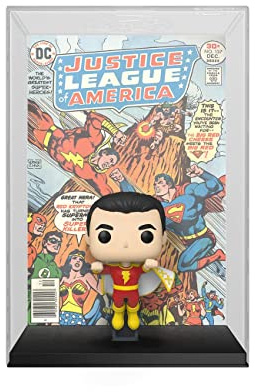 Funko Pop! Comic Cover: DC - Shazam - Figura de Vinilo Coleccionable - Idea de Regalo- Mercancia Oficial - Juguetes para Niños y Adultos - Muñeco para Coleccionistas y Exposición