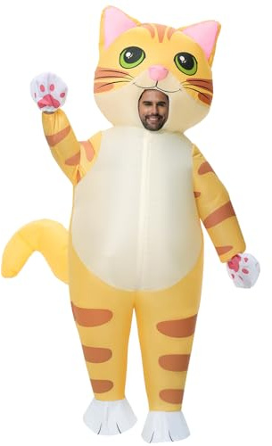 Spinosaurus Costume gonfiabile da gatto per adulti, costume natalizio gonfiabile per Halloween e Ringraziamento, costume da animale per donne e uomini