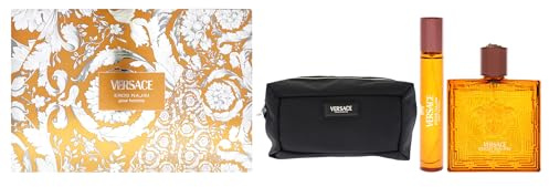 Versace Eros Najim Eau de Parfum 2025-100 ml Parfum, 10 ml Spray da viaggio e astuccio da toilette
