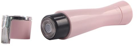 NOLITOY Epilatore per Peli Donna Elettrico Testina Girevole, Rasoio la Rimozione Indolore del Corpo, Uso Bagnato e Asciutto per Ascelle, Gambe e Zona Bikini, Design Ergonomico Rosa