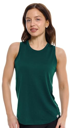 Merino.tech 100% Debardeur Femme Merinos - sous Vetement Merinos pour Sport | Léger, Thermique Laine Mérinos Respirant, Anti-Odeur Naturel, Anti-Humidité, Idéal Pour Le Sport, Randonnée, Sous-Couche