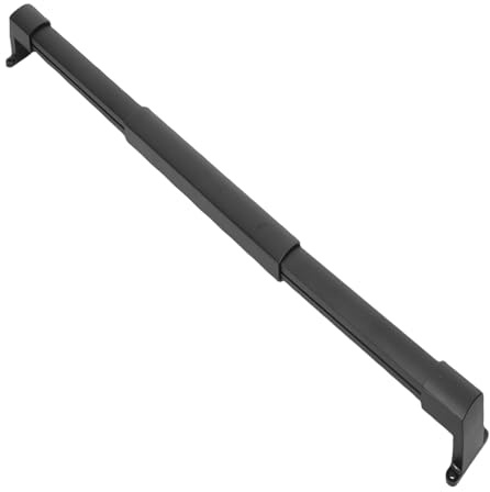 aqxreight Manija de Puerta con Pantalla para RV, Barra de Agarre Ajustable, Antideslizante, Protector de Puerta con Pantalla de Aleación de Aluminio, Barra Transversal para Vehículos de