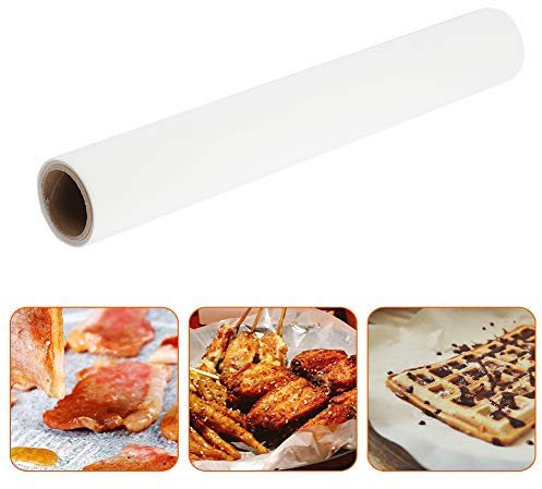 10 Mt Antihaft Pergamentpapier, Pergamentpapier Zum Backen Pergamentpapier Zum Kochen Silikon Backmatte Roll Küche Werkzeug Greaseproof für Kuchen Tiner Toaster Ofen Mikrowelle