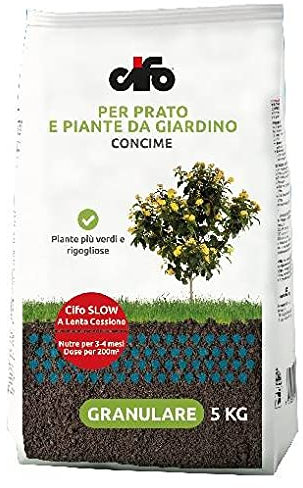Concime a lenta cessione CIFO SLOW 5 kg. per piante e prati