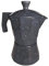 FAST WORLD SHOPPING ® Caffettiera 2 Tazze Moka Express Effetto Pietra Macchinetta Da Caffe Espresso Coffee