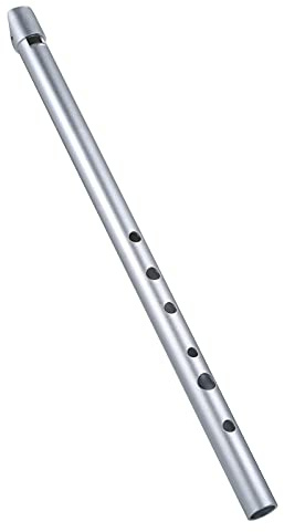 WANXIAO Irish Whistle Traditional Tin Penny Whistle 6 Holes Flute Wind Music Instrument for Beginners Intermediates & Experts- Key of C