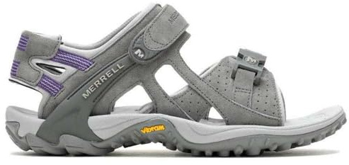 Merrell Women's Kahuna III Walking Sandal, Charcoal/Paloma, 6 UK