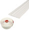 5M Foam Baseboard Skirting Border,Self Adhesive Wall Borders,Wall Trim Line 3D,Peel and Stick Molding, Wallpaper Border,Caulk Strip Stickers for Countertops,Tile Waistline Trims(Cream White,12CM)