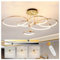 6 Ring Gold Led Deckenleuchte, Ø105cm | 145W Kronleuchter Stufenlos Dimmbar, Kreative Metallgalvanik Pendelleuchte, Moderne Lampe Für Schlafzimmer, Wohnzimmer, Kinderbüro Arbeitszimmer Küche
