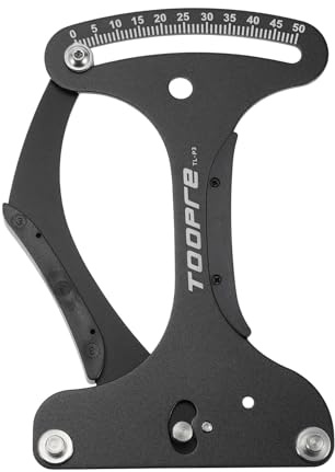 BULLSPANN Misuratore di Tensione dei Raggi, Strumento di misurazione della Tensione dei Raggi della Bicicletta,Indicatore di Tensione della Bicicletta da Strada, Nero