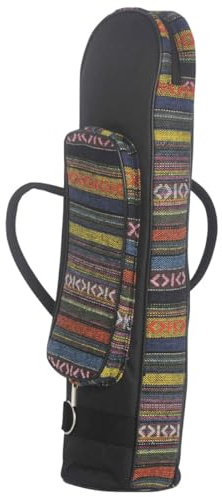 BESPORTBLE Bolsa y Almacenamiento Lateral Compartimento Tela Oxford de para Estilo Étnico Diseño Portátil Cómodo Trompeta para Transporte