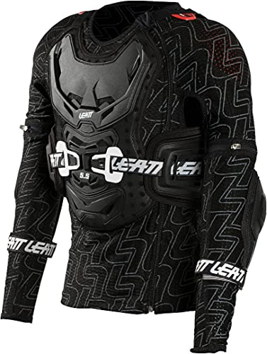 Leatt 5.5 Protezione Corpo E Torace Moto, Unisex – Junior, Black, S
