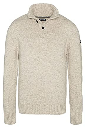 Schott Nyc Ploutrider4, Maglione Uomo, Beige (Naturel), L